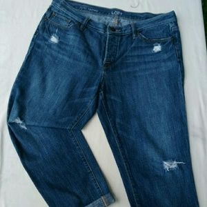 Ann Taylor boyfriend jeans